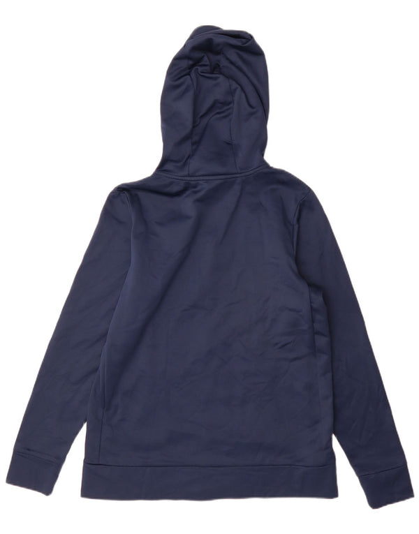 Pulover Nike Mars Cheerleading, cu fermoar, pentru femei, UK 12, bleumarin mediu