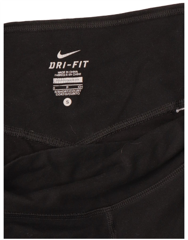 Leggings pentru femei Nike Dri Fit Wide Leg UK 10 Small Black