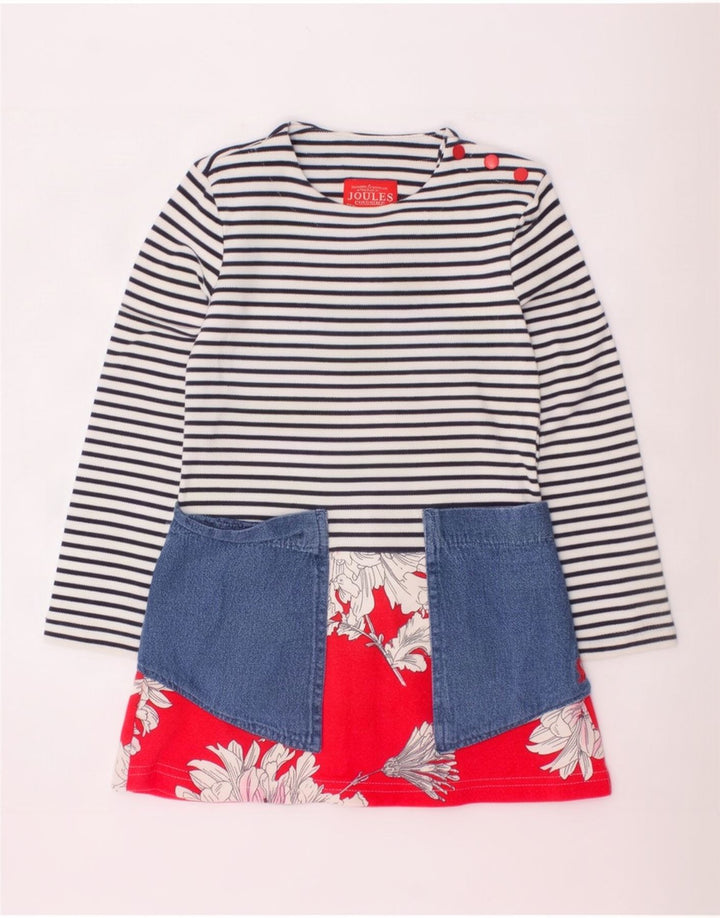 Joules Fete Rochie Basic Grafica 2-3 Ani Multicolore Dungi