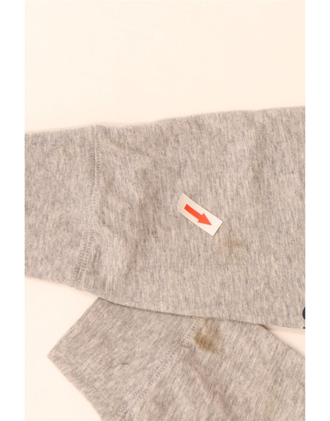 Vineyard Vines Top grafic pentru bărbați cu mânecă lungă, bumbac, gri mic