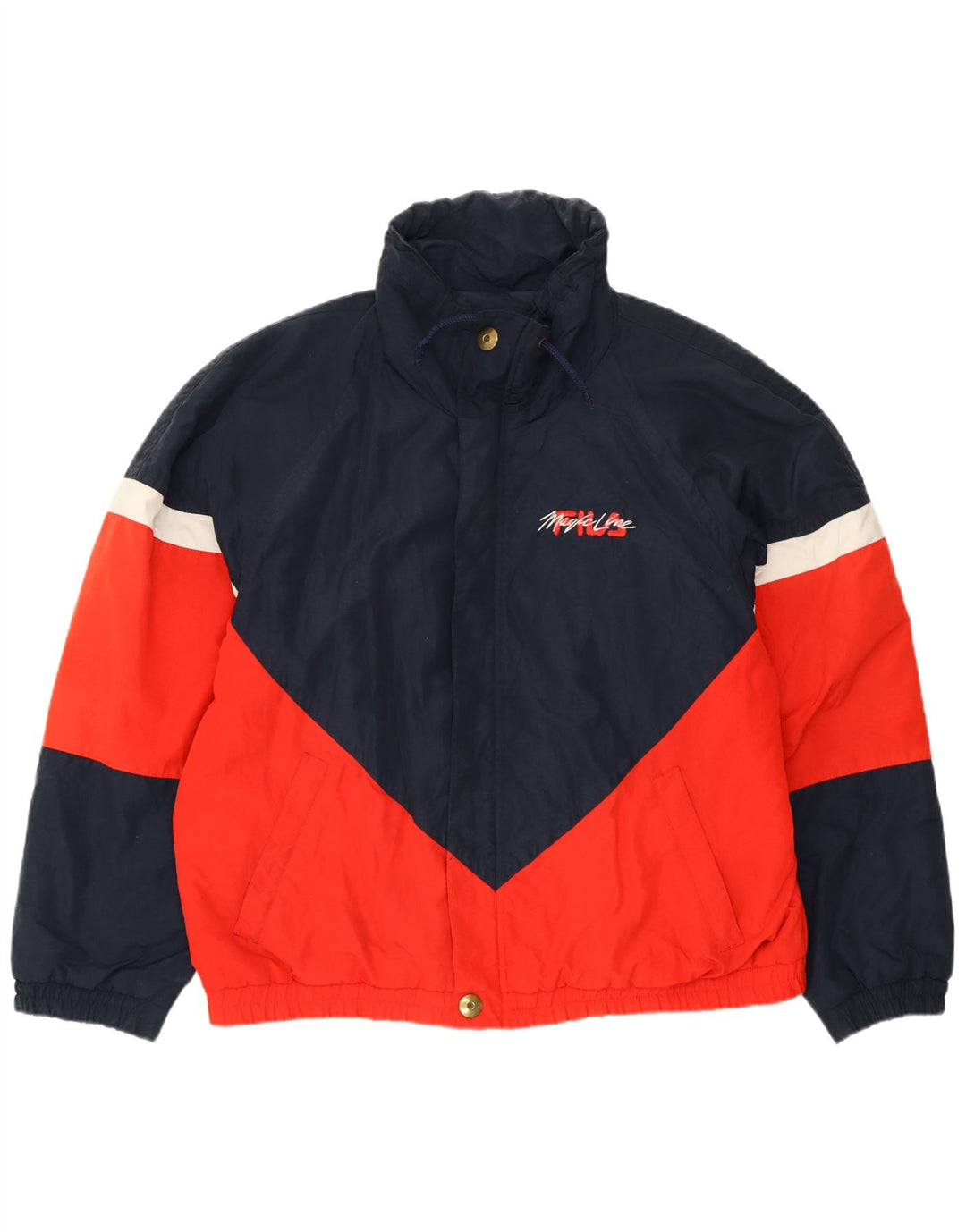 Jachetă căptușită pentru bărbați FILA Magic Line UK 42 XL Bleumarin Colorblock