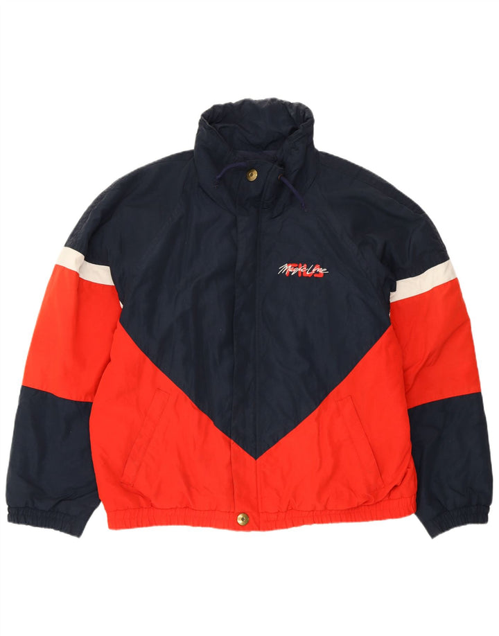 Jachetă căptușită pentru bărbați FILA Magic Line UK 42 XL Bleumarin Colorblock