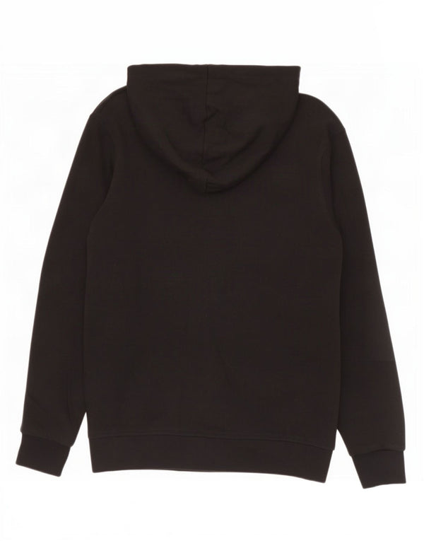 Pulover Diadora pentru băieți, cu fermoar, 9-10 ani, bumbac negru mare