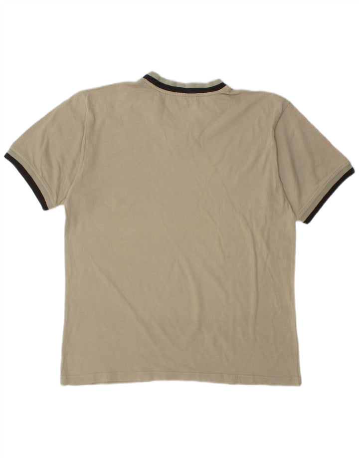 Tricou Bărbați FILA Top Mic Bej Bumbac