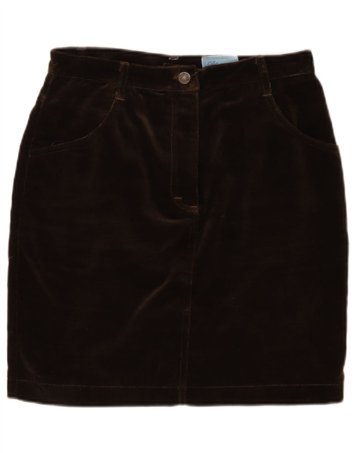 Blumarine Fusta Creion Femei IT 44 Medium W28 Maro Bumbac