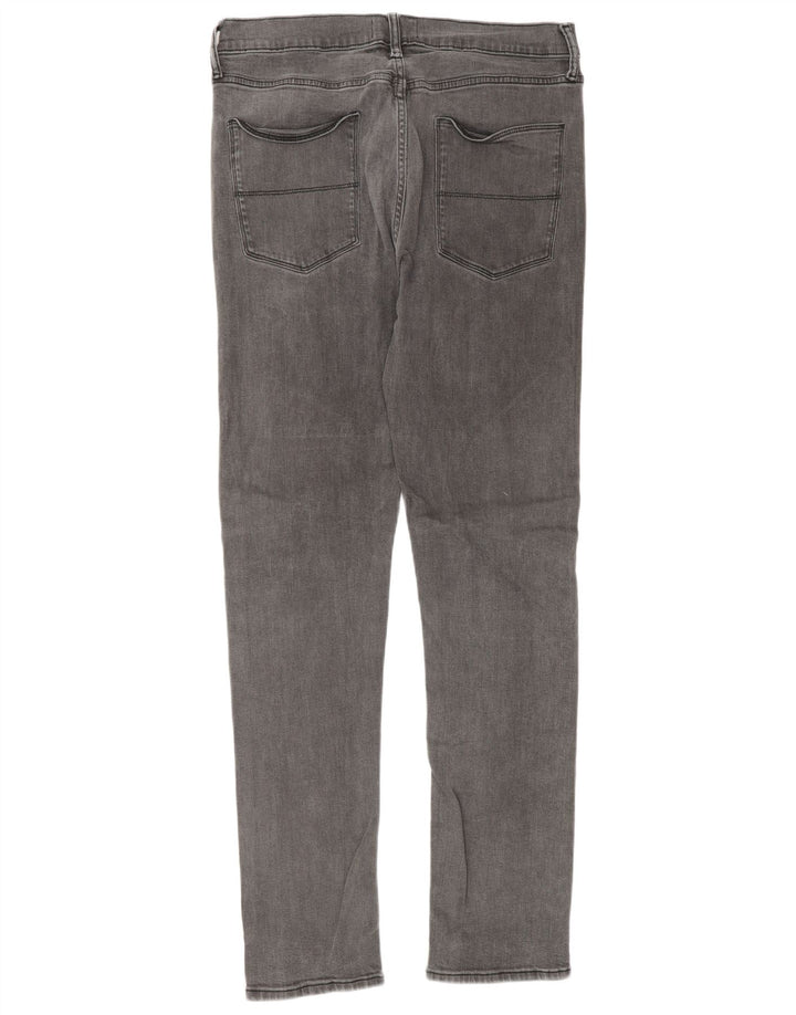 Blugi slim pentru bărbați Marks & Spencer W34 L33 bumbac gri
