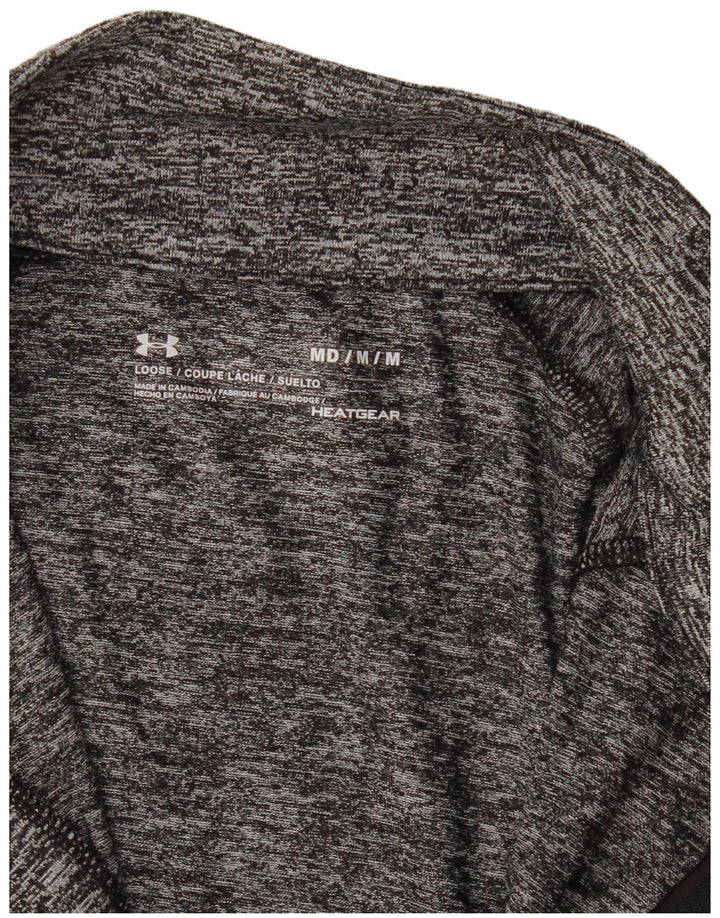 Top de trening Under Armour pentru femei cu mânecă lungă, pulover UK 12, gri mediu