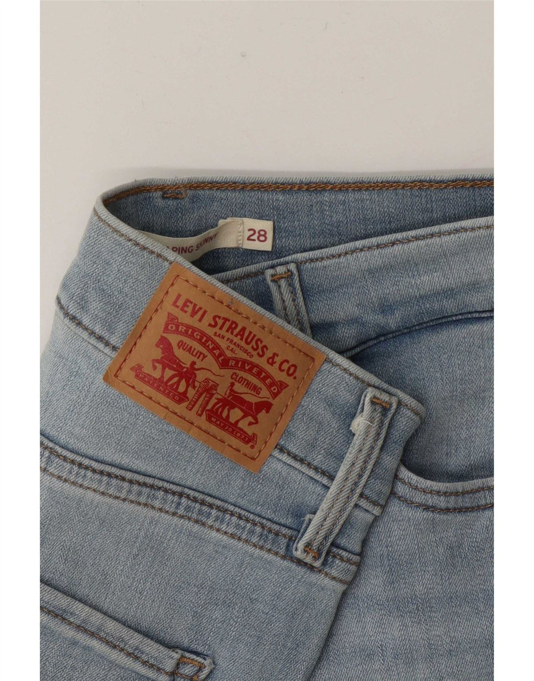 Blugi skinny 311 Shaping pentru femei Levi's W28 L30 Albastru