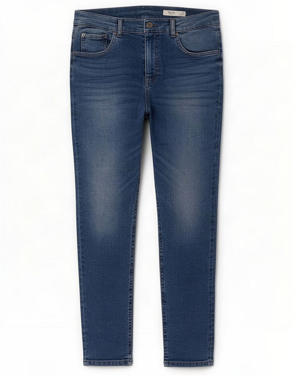 Marks & Spencer Blugi skinny pentru femei The Ivy Crop UK 12 Medium W30 L25 Blue