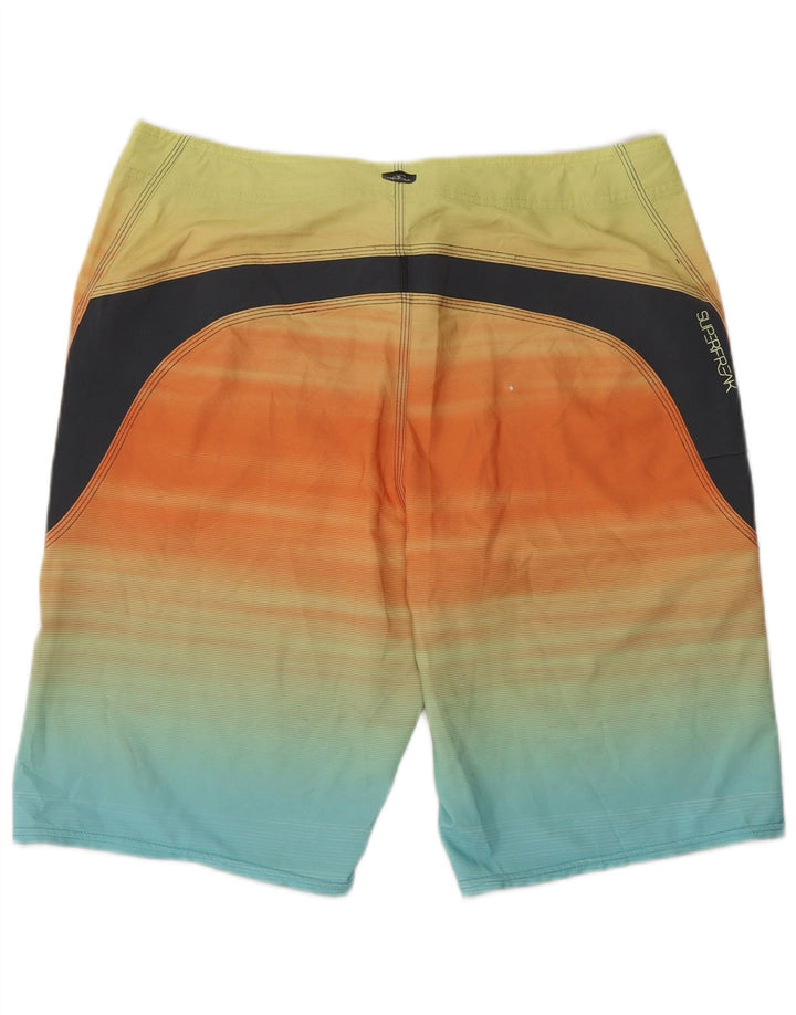 O'NEILL Pantaloni scurți de înot pentru bărbați Poliester cu dungi multicolore medii