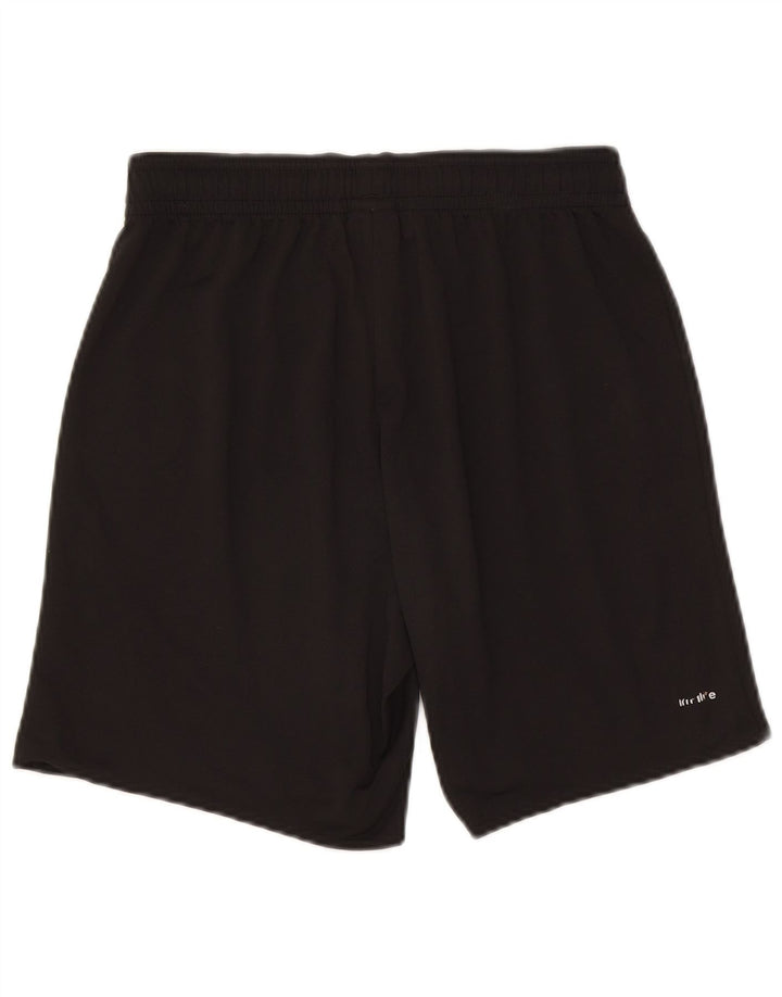 Pantaloni scurți sport pentru bărbați Adidas Climalite, poliester mediu negru