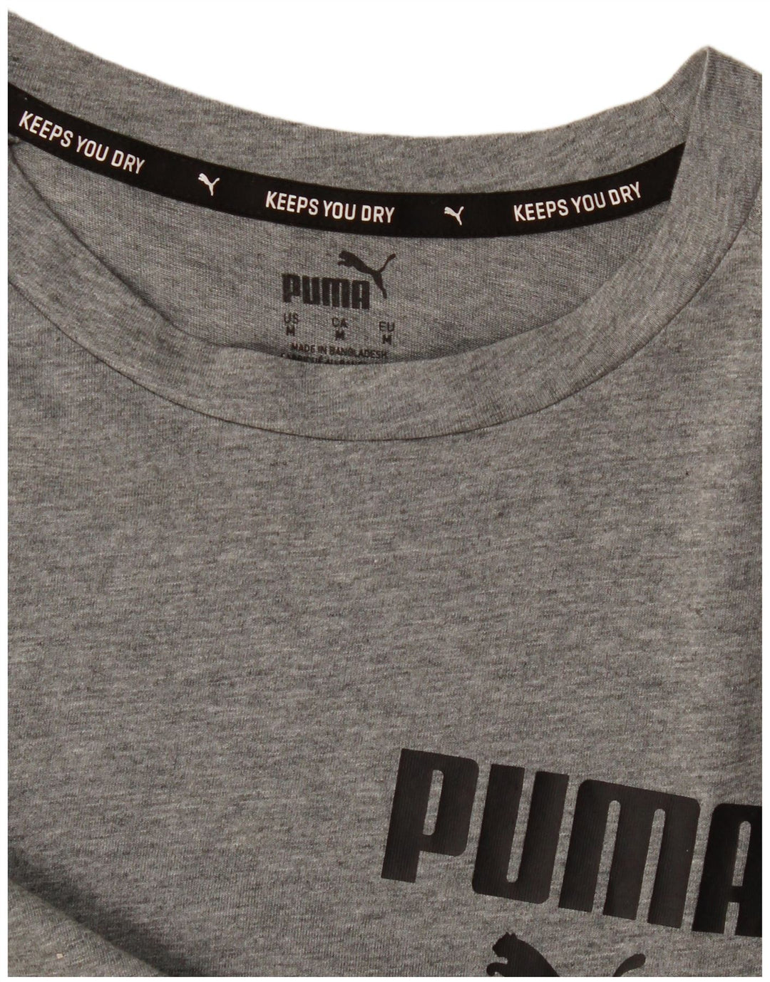 Tricou grafic Puma pentru bărbați Top Medium Gri Flecked