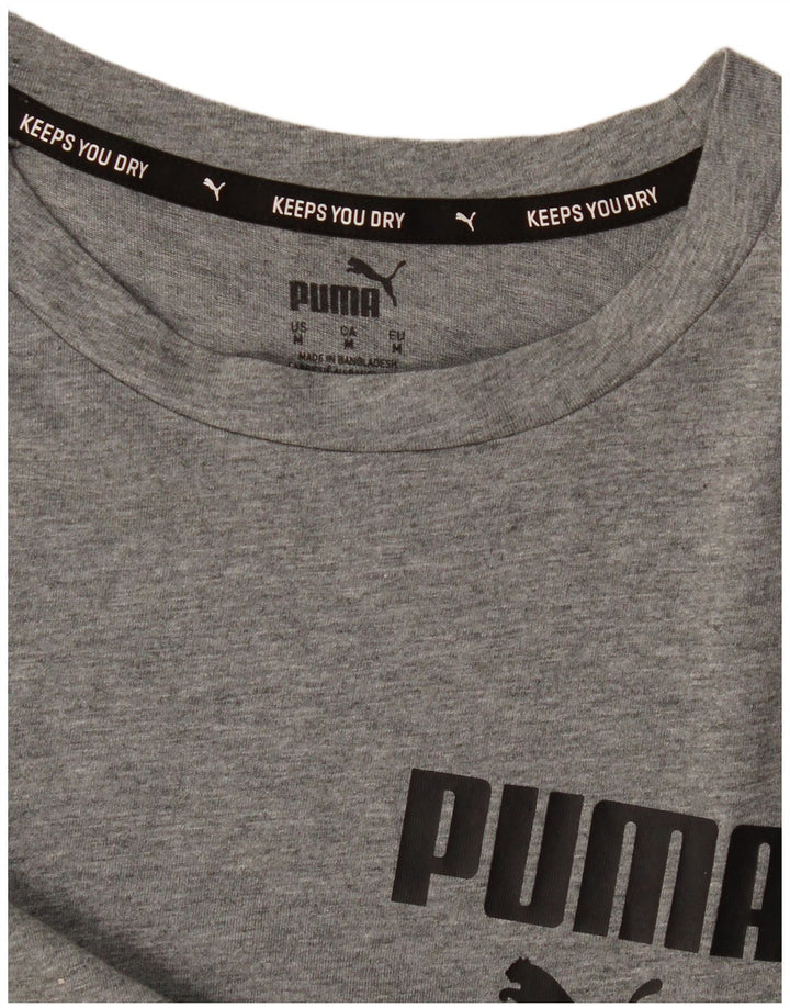 Tricou grafic Puma pentru bărbați Top Medium Gri Flecked