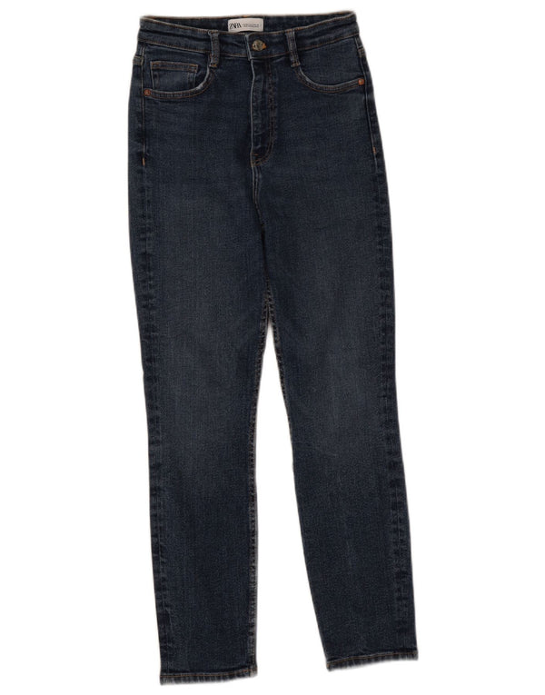 Blugi slim pentru femei Zara EU 36 XS W26 L26 Albastru