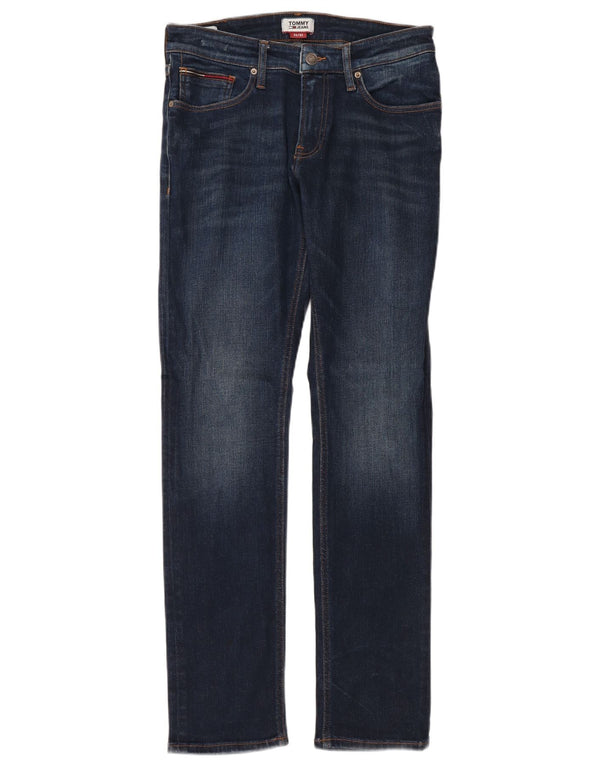 Blugi slim pentru bărbați Tommy Hilfiger W32 L32 bumbac bleumarin