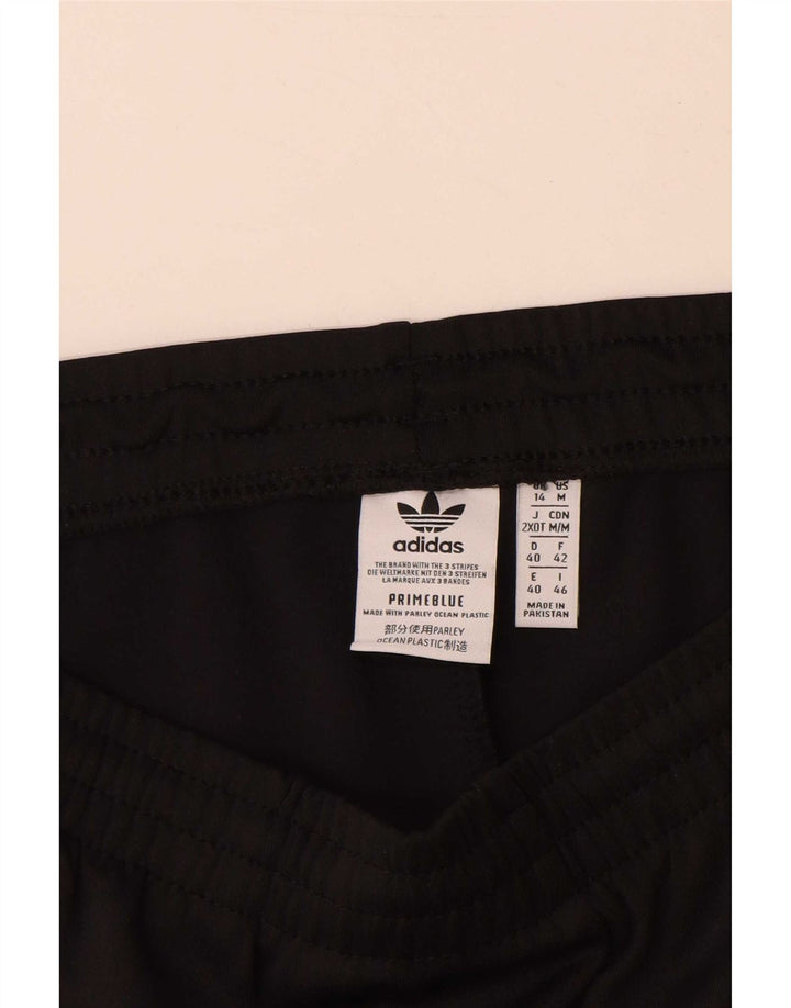 Pantaloni de trening Adidas pentru femei UK 14 Poliester mediu negru