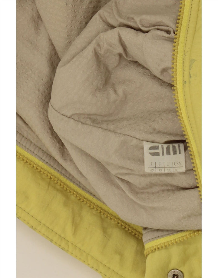 VINTAGE Womens Bomber Jacket IT 42 Medium Yellow Polyamide Vintage Vintage and Second-Hand Vintage from Messina Hembry 