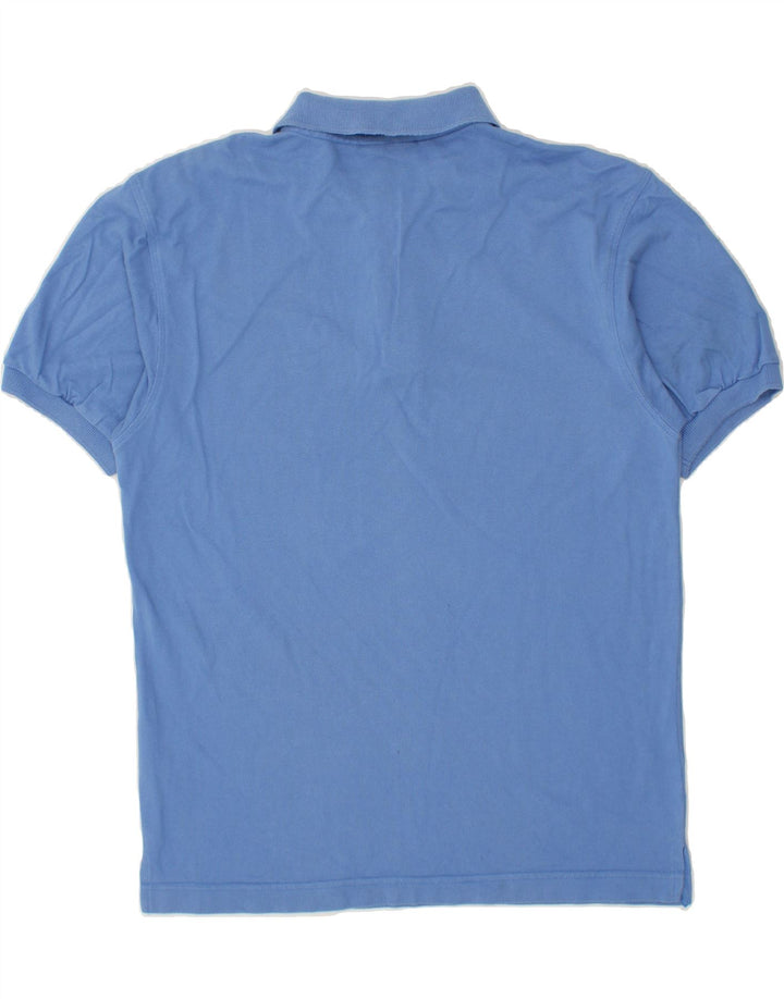 LOTTO Mens Polo Shirt Medium Blue Cotton Vintage Lotto and Second-Hand Lotto from Messina Hembry 