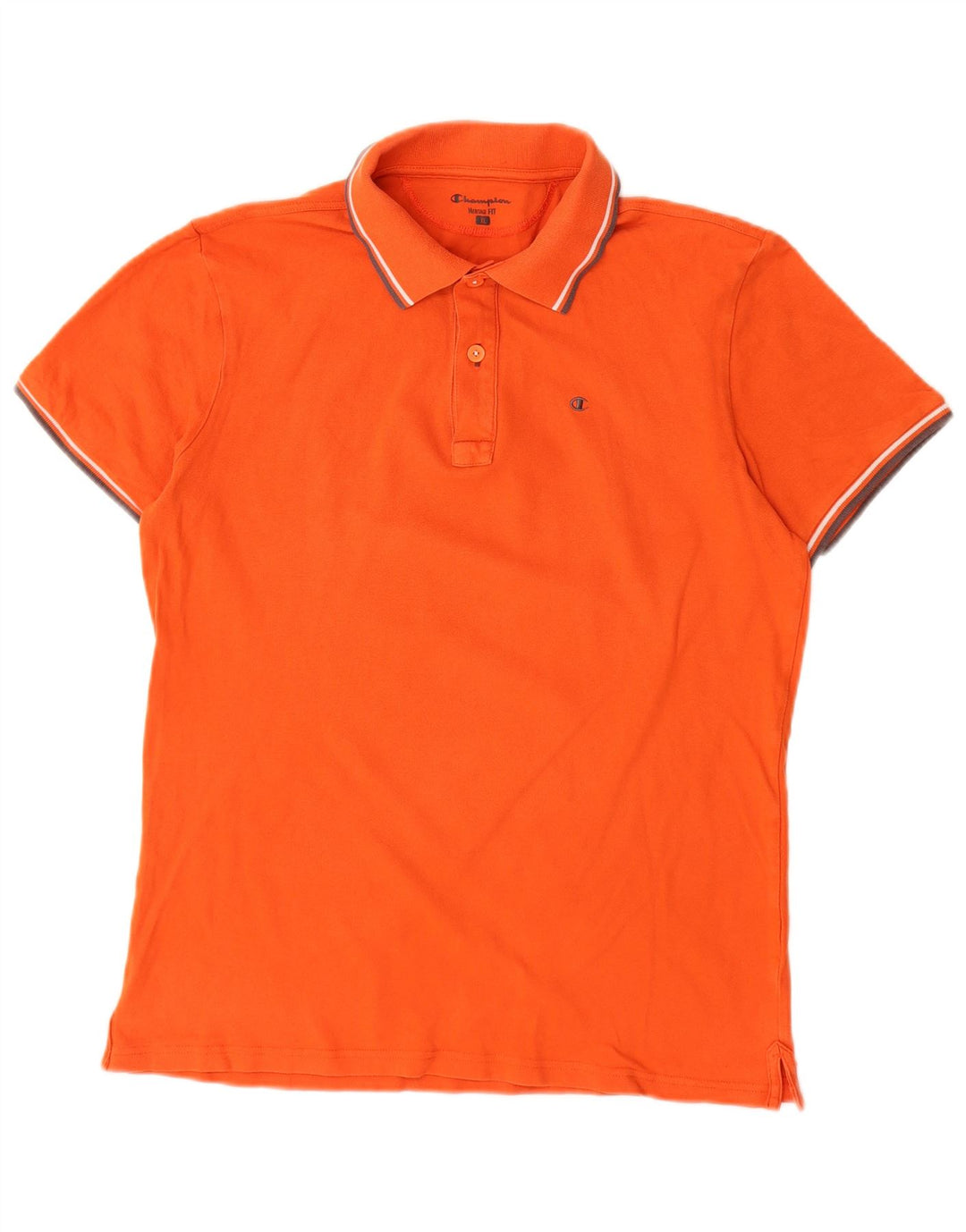Tricou polo pentru bărbați Champion Heritage Fit XL portocaliu