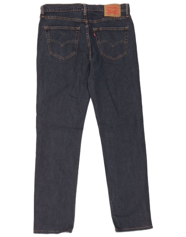 Blugi pentru bărbați Levi's 511 Slim W34 L34 Bumbac bleumarin