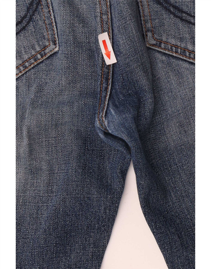 Pantaloni scurți Superdry pentru bărbați Slim Fit din denim W30, bumbac albastru mediu