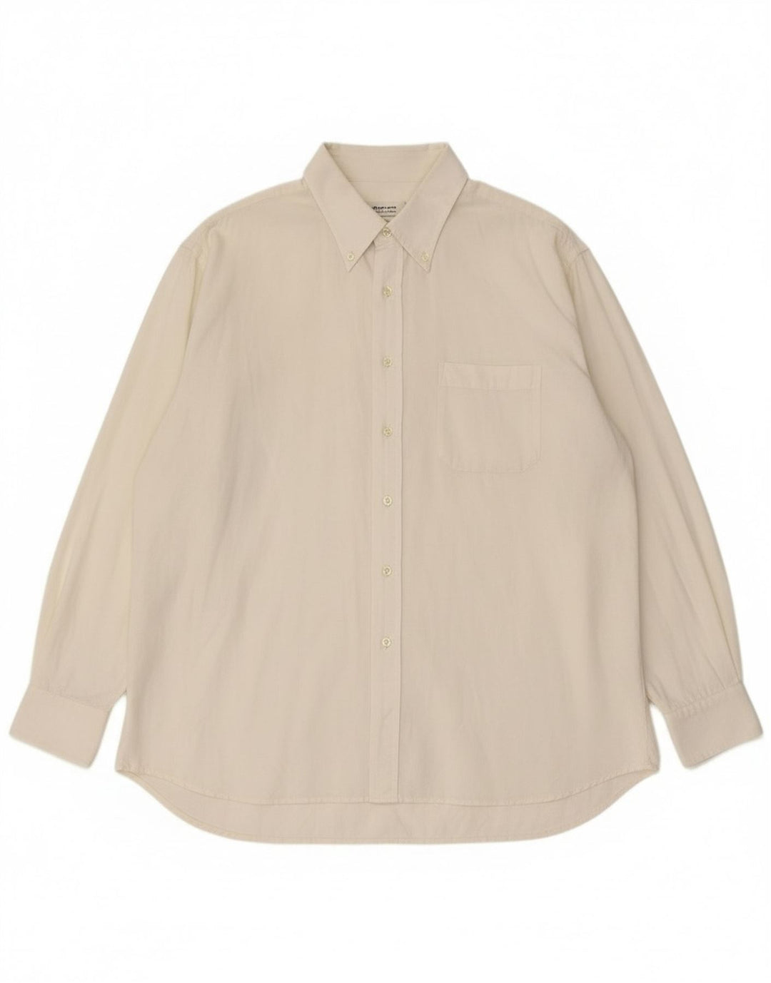 Cămașă pentru bărbați Roccobarocco Mărimea 49 3XL Bumbac alb