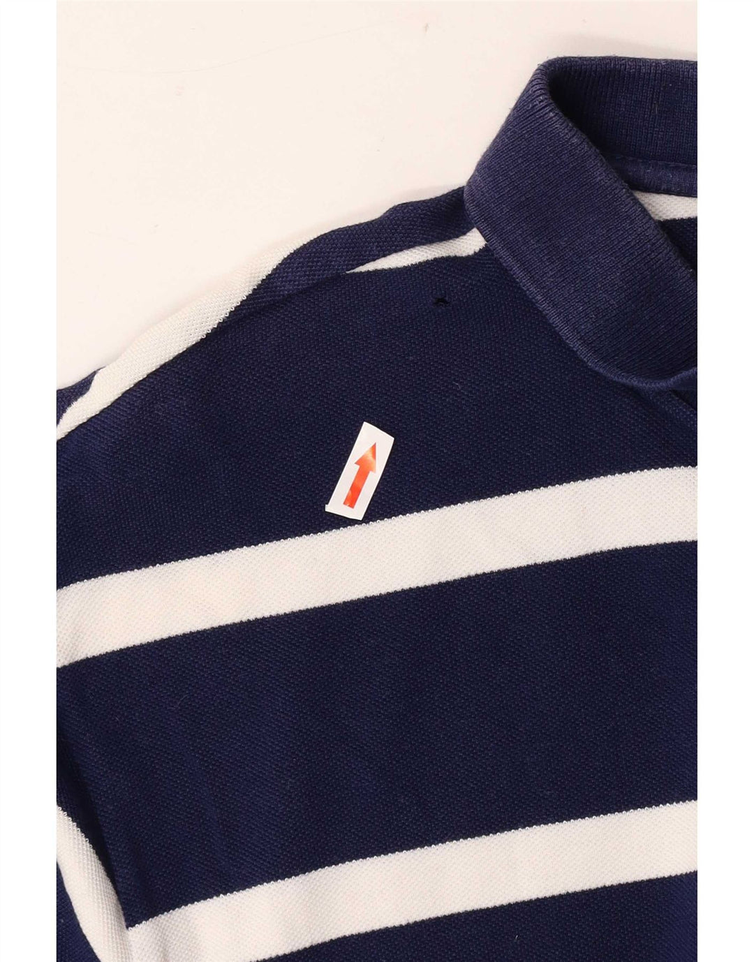 Cămașă polo pentru bărbați Chaps XL, bumbac cu dungi, albastru bleumarin