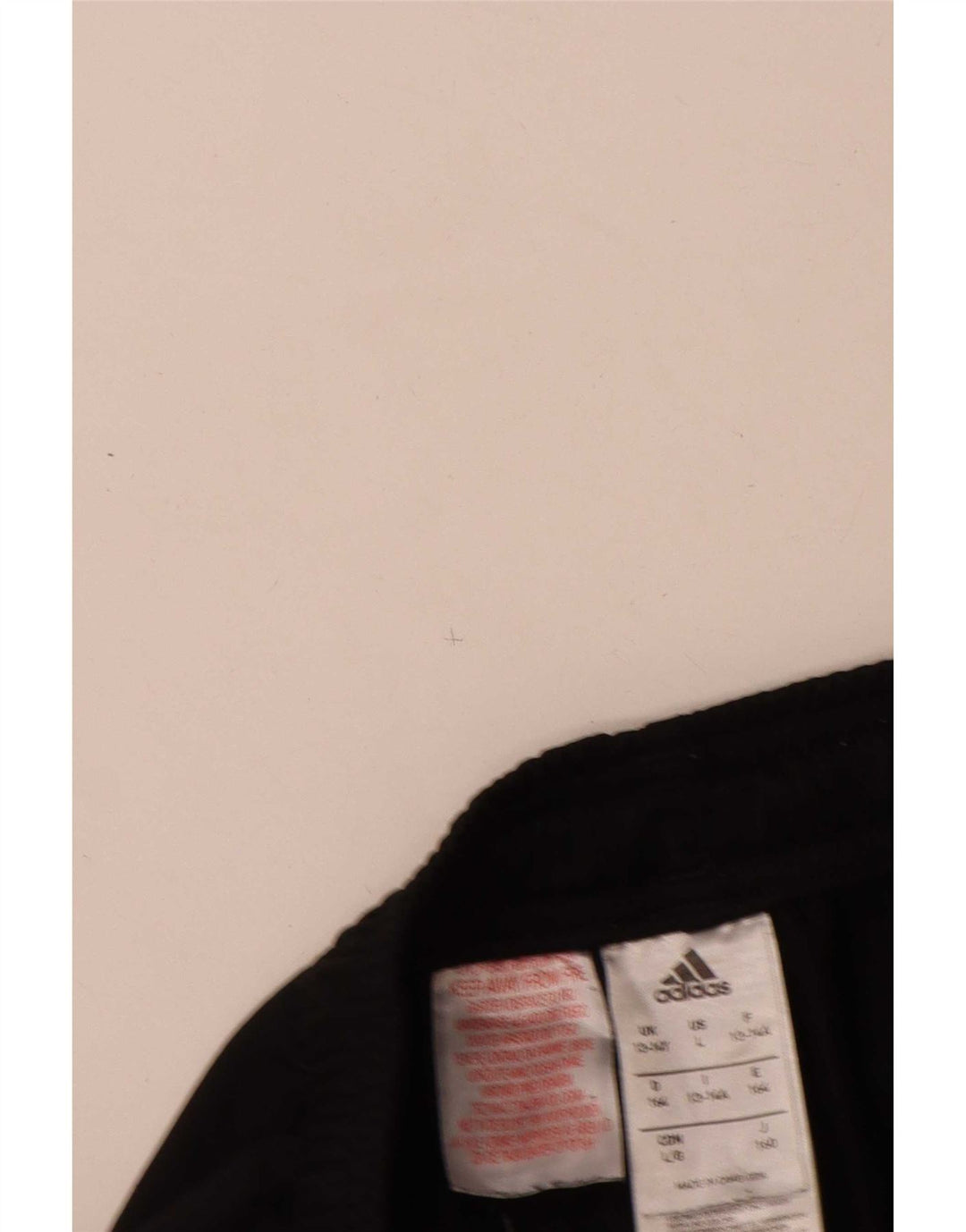Adidas Băieți Pantaloni Trening Pantaloni Joggeri 13-14 Ani Poliester Negru