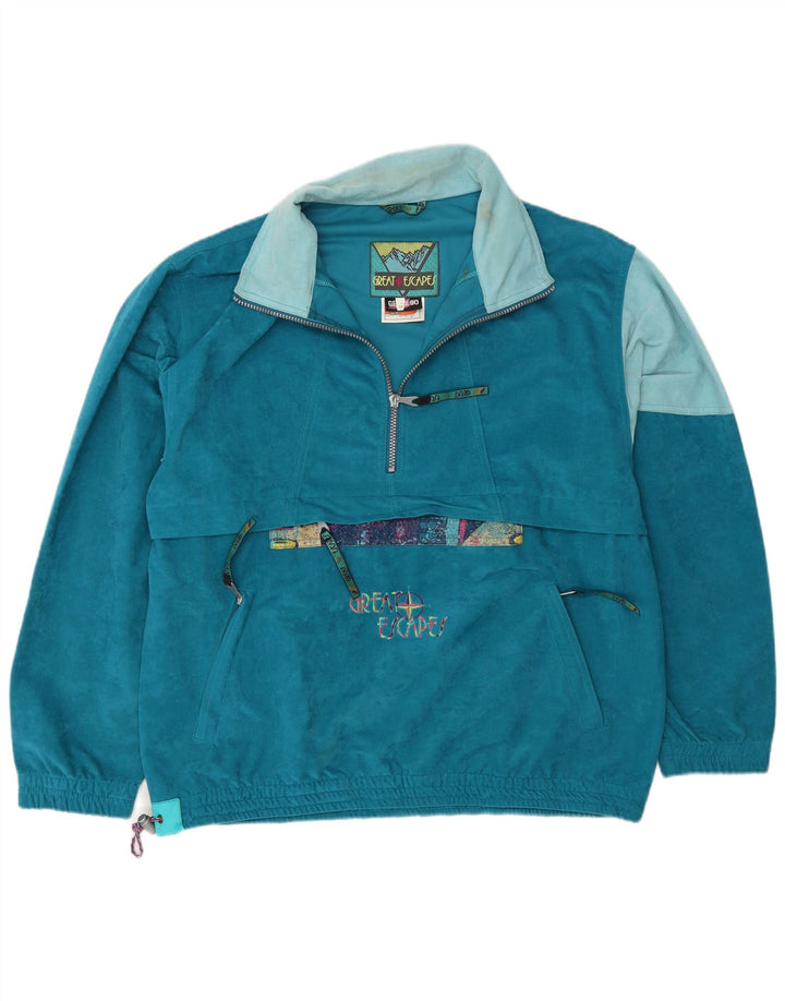 Great Escapes pentru bărbați Pulover Trening Top Jachetă IT 48 Medium Blue Retro