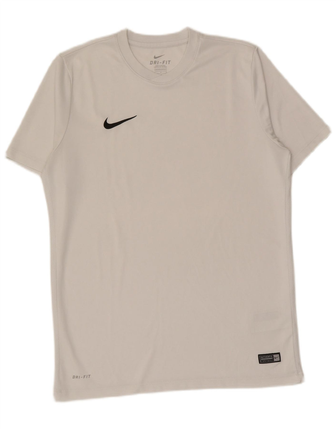 Tricou Nike Dri Fit pentru bărbați Top mare din poliester alb