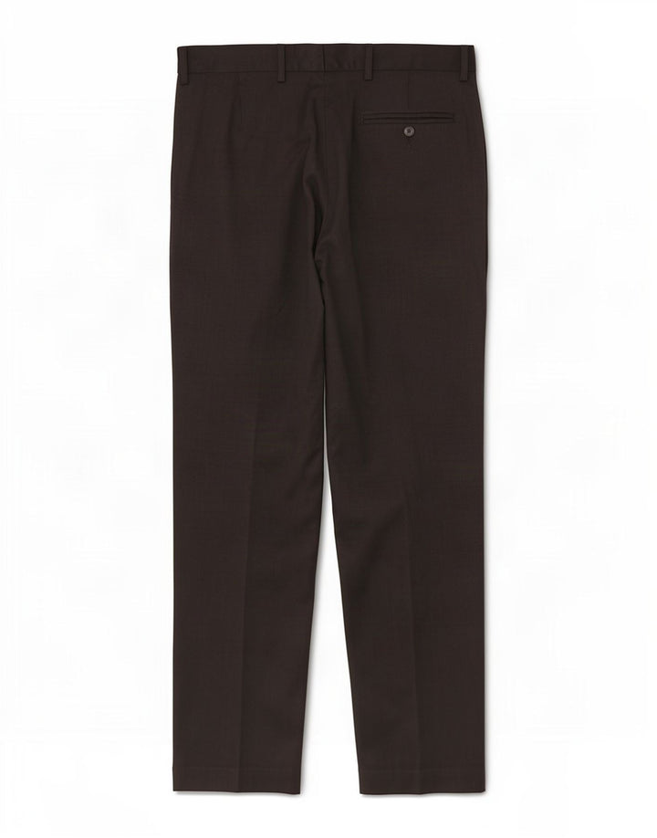 Pantaloni de costum pentru bărbați Marks & Spencer, cu tăiere obișnuită, L34 L33 Lână neagră