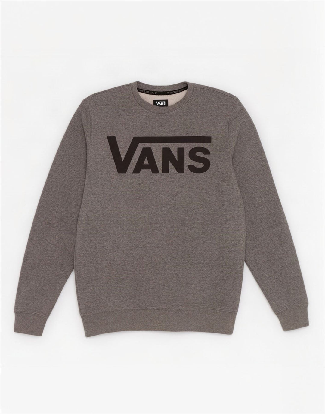 Hanorac grafic pentru bărbați Vans Jumper mic, gri, bumbac cu pete