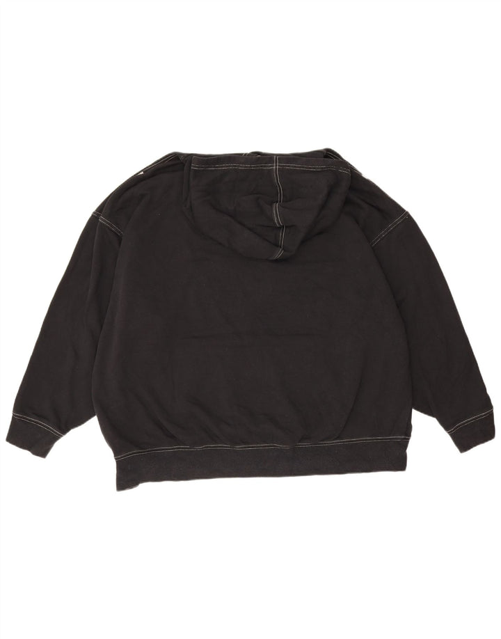 Pulover supradimensionat Nike pentru bărbați, bumbac, negru