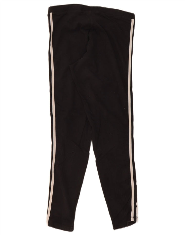 Leggings pentru femei Adidas UK 14 mediu negru bumbac