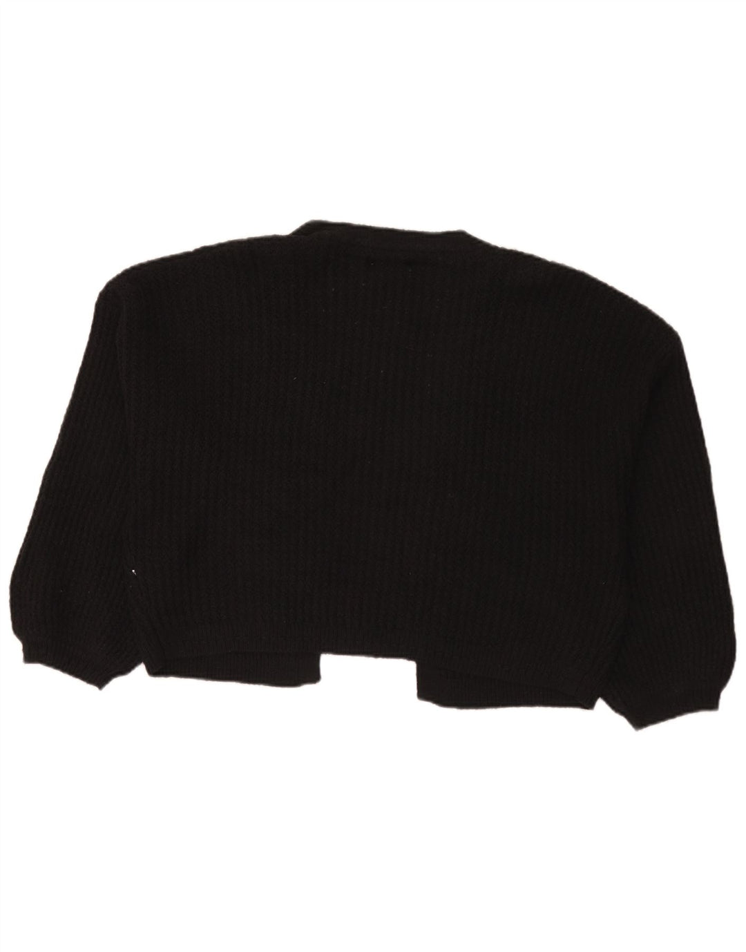 Pulover cardigan deschis supradimensionat pentru femei Fat Face UK 14 mare negru