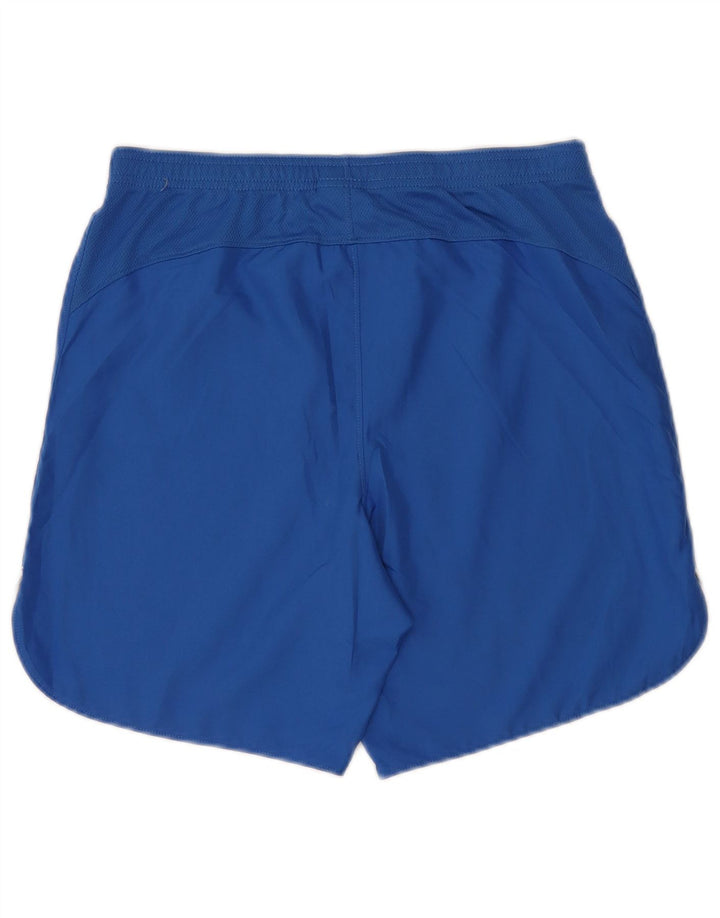 Pantaloni scurți sport Nike Dri Fit Slim Fit pentru bărbați, poliester albastru mic