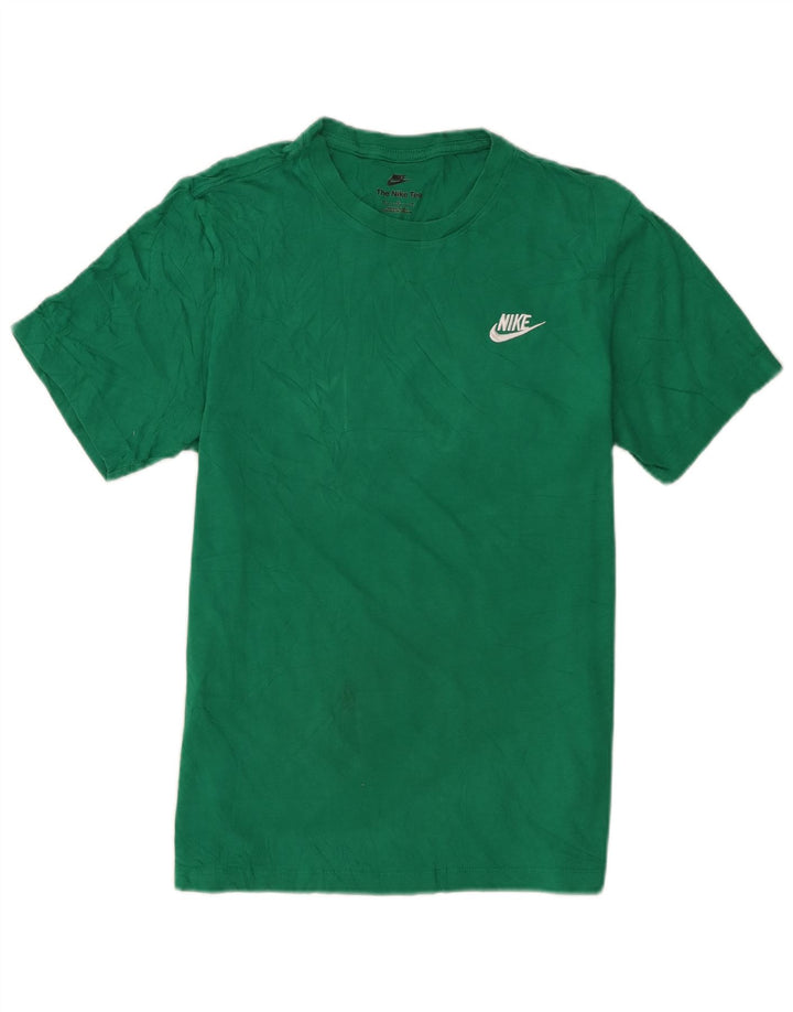 Tricou pentru bărbați Nike Top din bumbac verde mediu