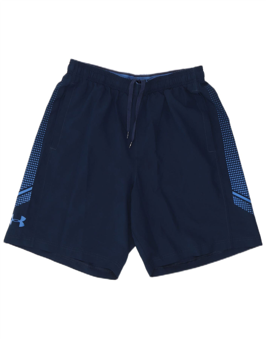 Pantaloni scurți sport Under Armour pentru bărbați, cu grafică largi, bleumarin mediu