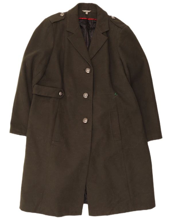 Pardesiu militar pentru femei Marks & Spencer UK 22 3XL Kaki Poliester