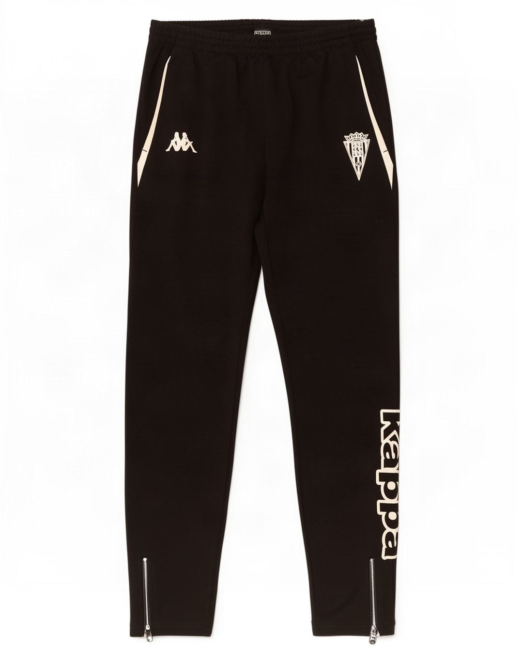 Pantaloni de trening cu grafică pentru bărbați Kappa XL poliester negru
