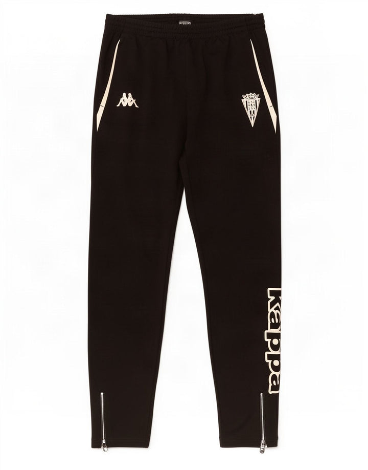 Pantaloni de trening cu grafică pentru bărbați Kappa XL poliester negru