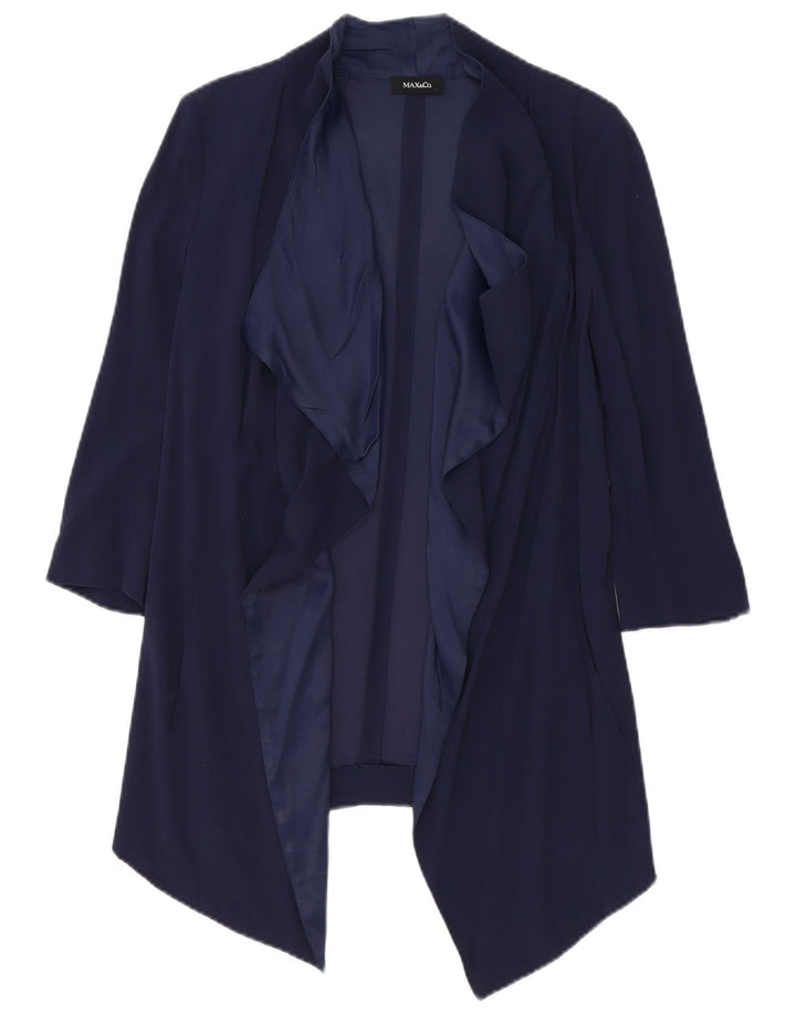Max & Co. Jachetă pentru femei cu mâneci 3/4 deschise, UK 6 XS, bleumarin, viscoză