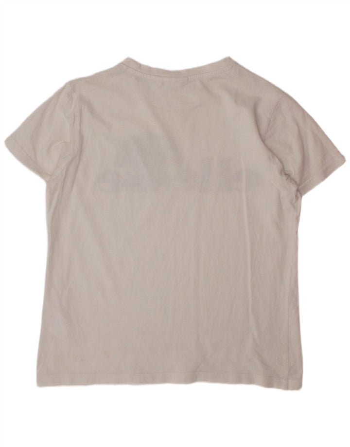 Tricou grafic ELLESSE pentru baieti Top 11-12 ani alb