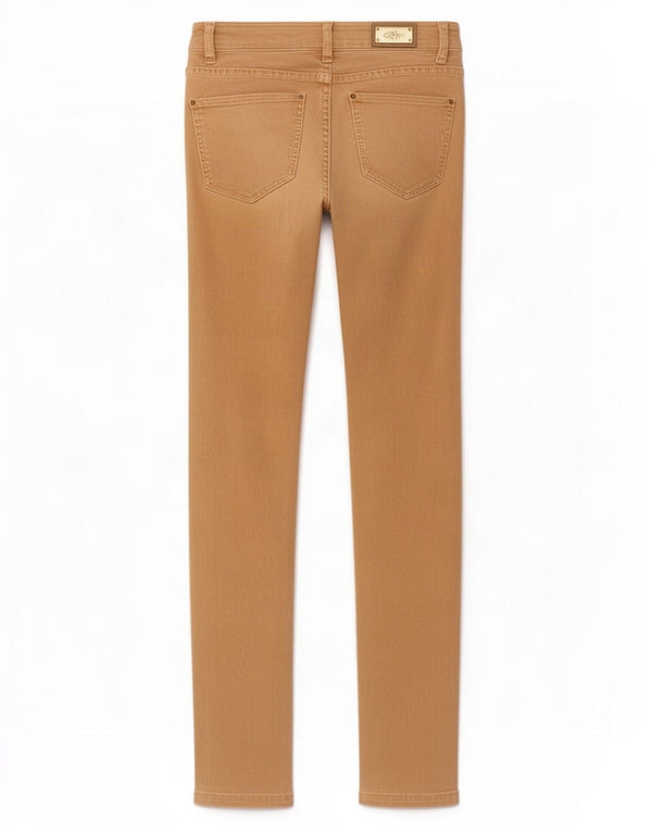 Blugi slim pentru femei Zara EU 34 2XS W24 L29 Maro