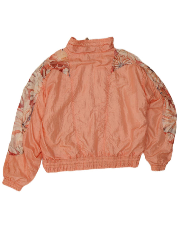 Maser M Jachetă de trening supradimensionată pentru femei UK 12 Medium Pink Floral