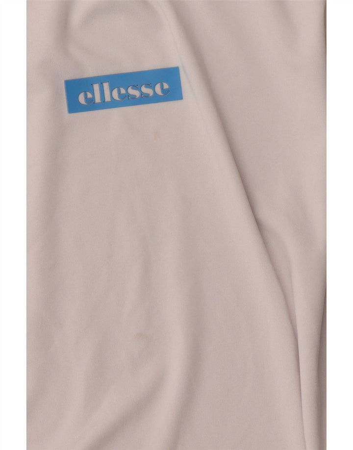 Tricou pentru bărbați Ellesse Top mare din poliester alb