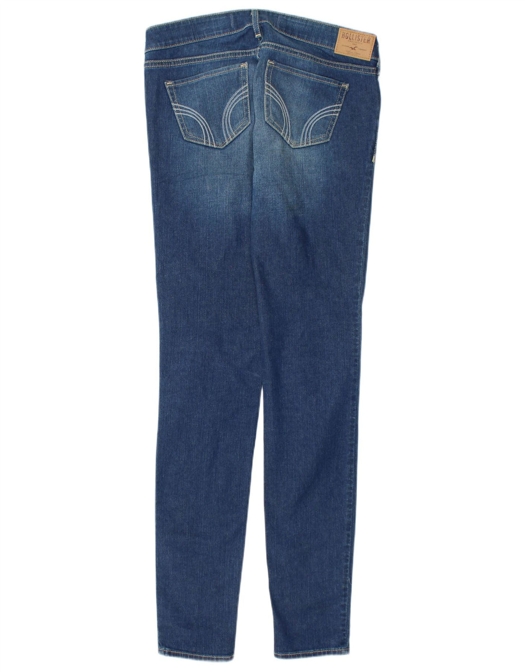 Blugi skinny lungi pentru femei HOLLISTER US 3 XS W26 L33 Bumbac albastru