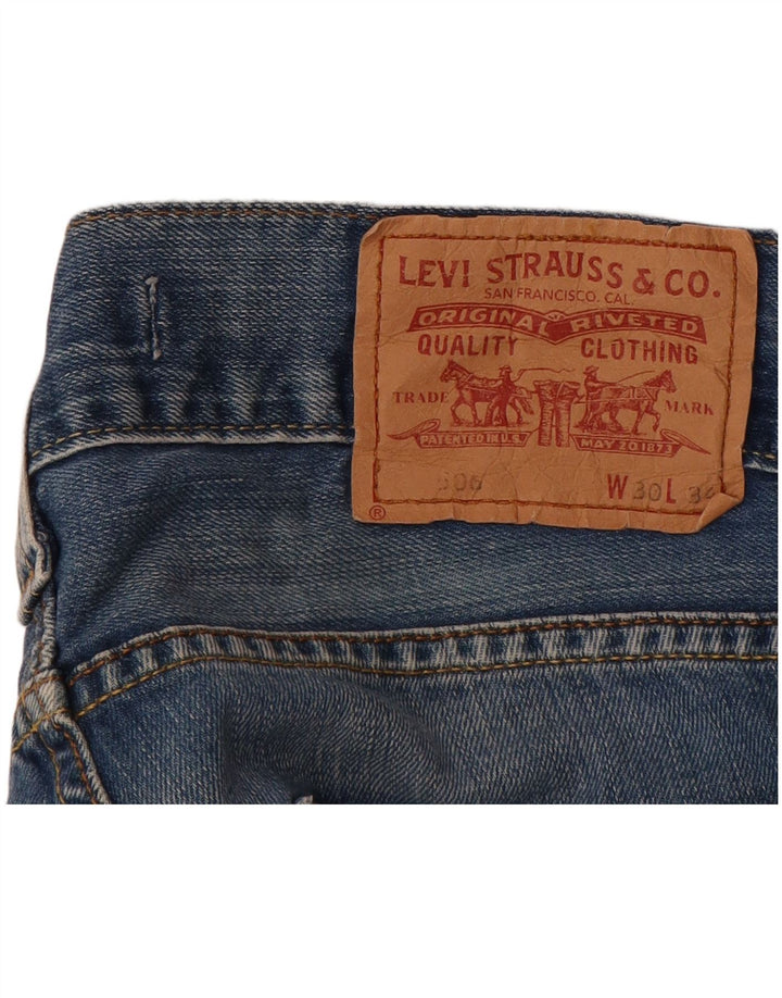 Blugi drepti Levi's 506 Standard Fit W30 L24 Albastru