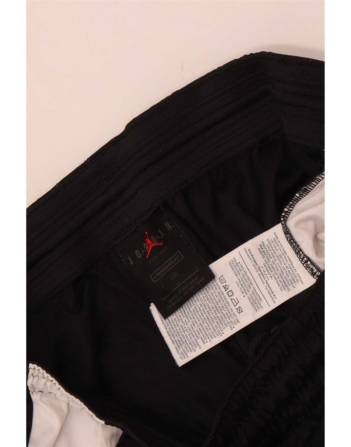 Pantaloni scurți sport pentru bărbați Jordan cu ajustare standard, mari, negru, poliester color bloc