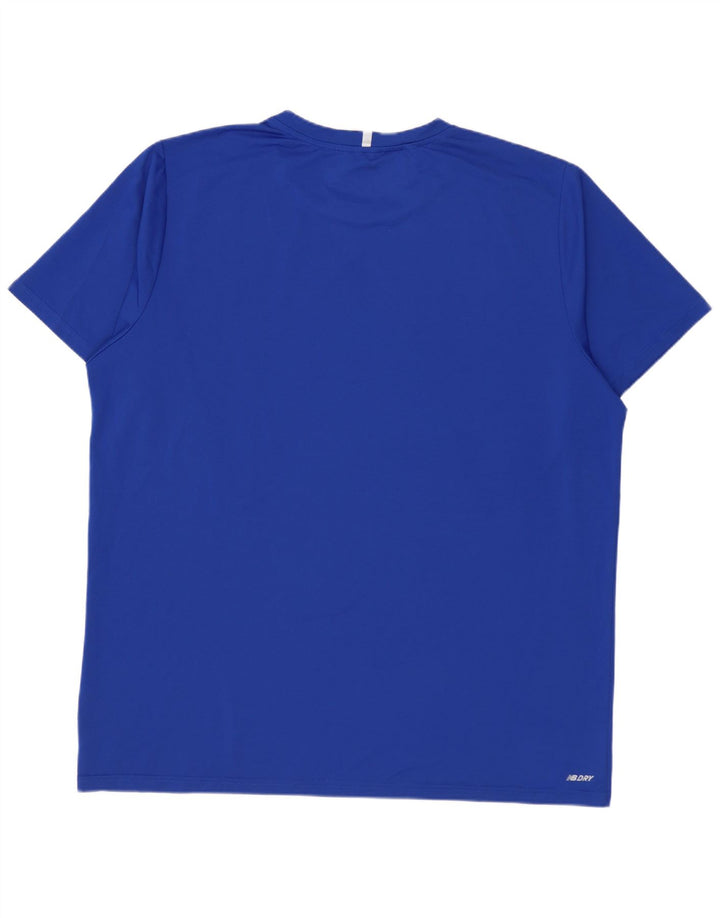 Tricou pentru bărbați NEW BALANCE Top XL Albastru
